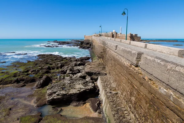 Kasteel in cadiz — Stockfoto