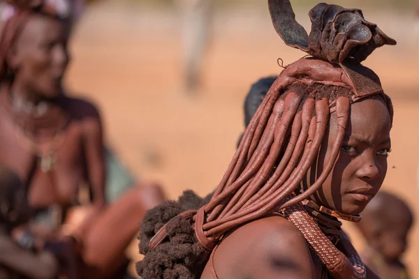 Žena himba — Stock fotografie