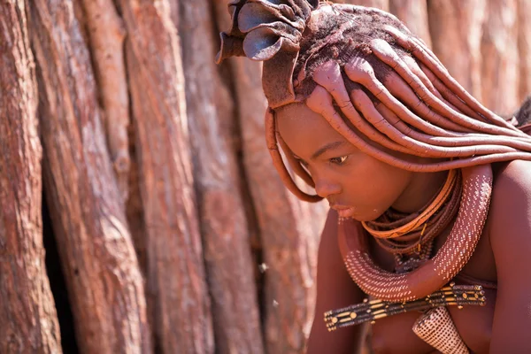 Mulher himba — Fotografia de Stock