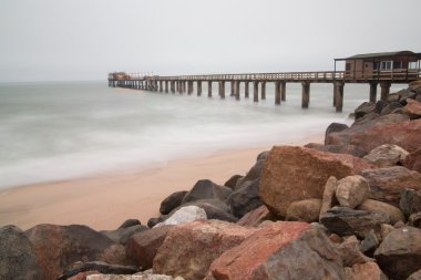 Rıhtımda swakopmund Namibya