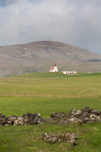 教会在冰岛 — 图库照片