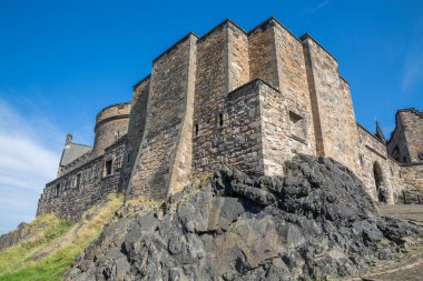 Edinburgh castle castle Rock'da