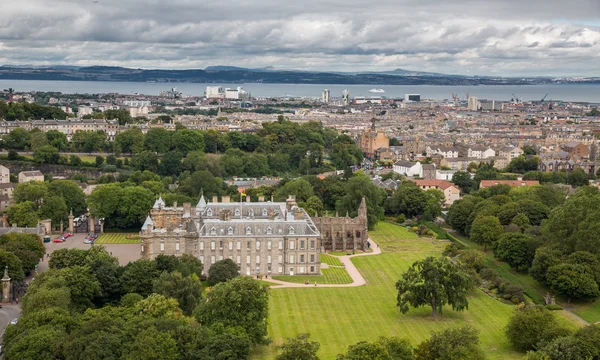 View of Edinburgh from Arthurs Seat — Stock Photo, Image