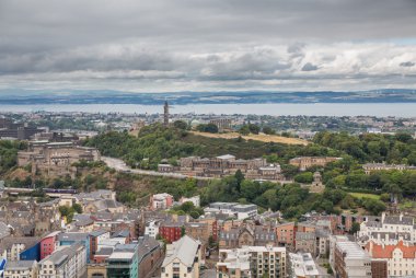 Edinburgh carlton Hill geniş görüş