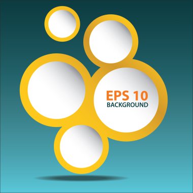 Abstract web design bubble