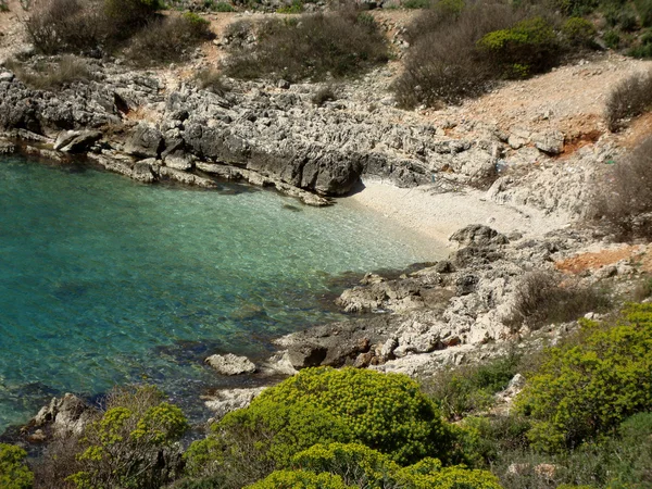 Palermo beach, södra Albanien — Stockfoto