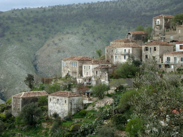 Traditioneel dorp van Kiparos — Stockfoto