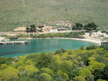 Palermo area, himara Köyü, Güney Arnavutluk