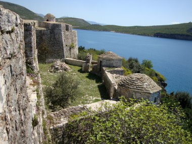 ali Paşa, palermo, himara Köyü, Güney Arnavutluk tarihi kale