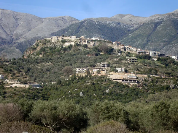 Alte stadt himara, südalbanien — Stockfoto