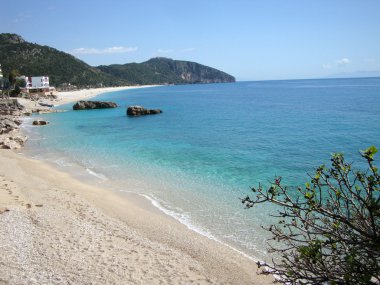 drymades beach, dhermi Köyü, Arnavut riviera
