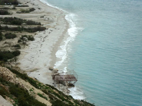 Qeparo beach, South Albania — Zdjęcie stockowe