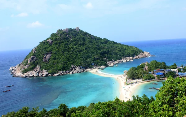 Blick auf die Insel Nangyuan, Thailand — Stockfoto