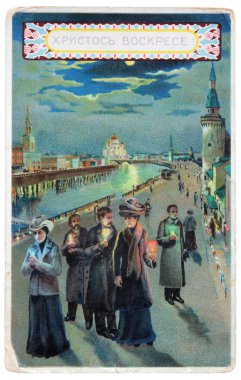 Paskalya, Moskova