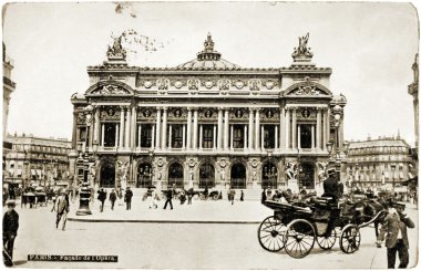 The Paris Opera Postcard clipart