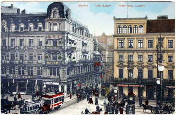 Café Bauer in berlin — Stockfoto