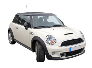 Elegant mini car clipart