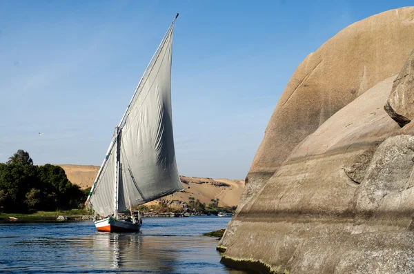 Felucca on the Nile — Stock Photo, Image