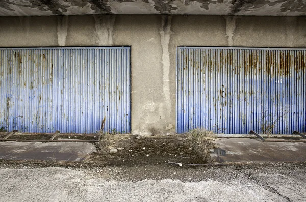 Puertas de metal — Foto de Stock