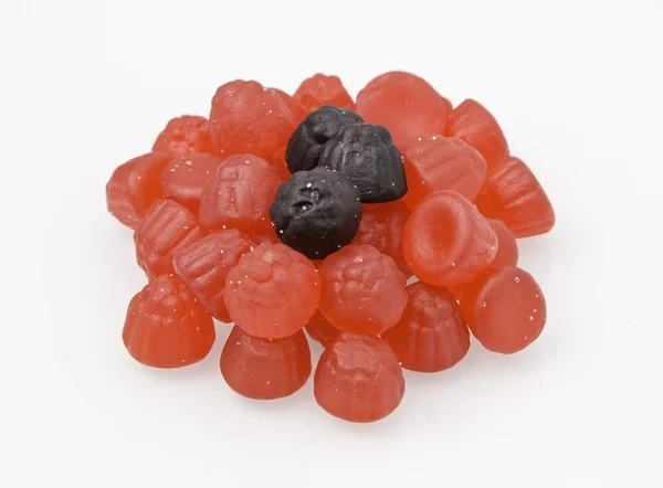 Blackberry jelly beans candy — Stock Photo, Image