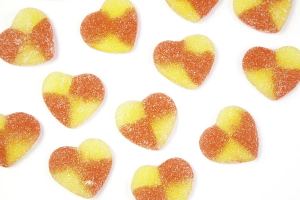 Gummy heart — Stock Photo, Image