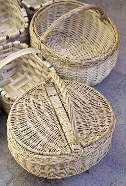 el yapımı hasır sepetleri