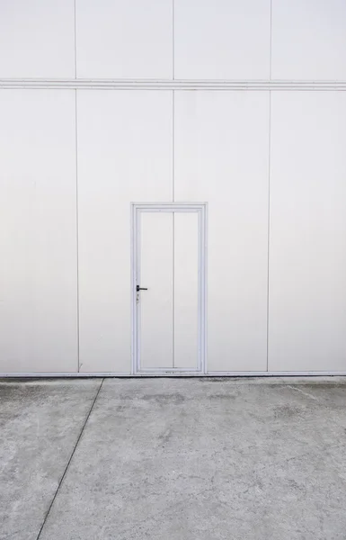 Closed metal door — Stock Photo, Image