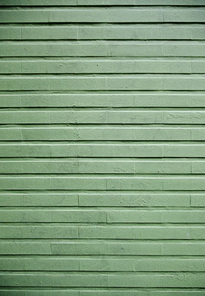 Green brick background — Stock Photo, Image