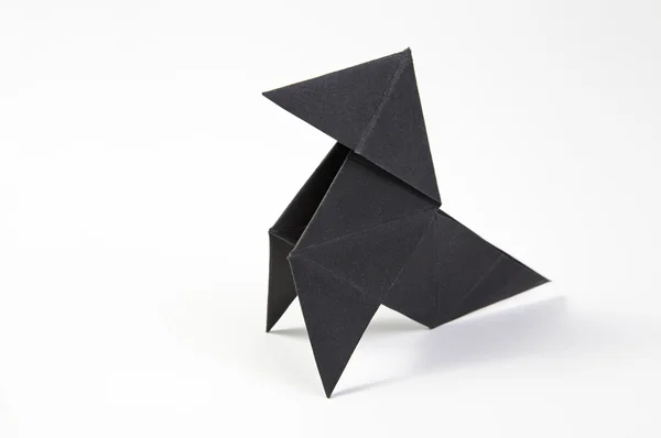 Origami uccello di carta — Foto Stock