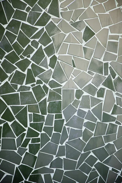 Mosaik grüne Fliesen — Stockfoto