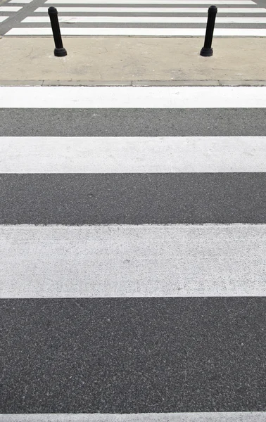 Crosswalk w mieście — Zdjęcie stockowe