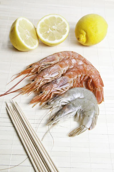 Camarones y gambas — Foto de Stock