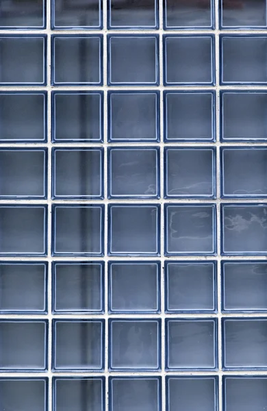 Blå glasvägg — Stockfoto