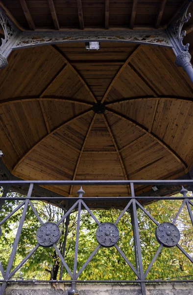 Wooden Roof Detail Park City — Stockfoto