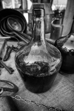 Alkol depolanacak eski konteynırın ayrıntıları