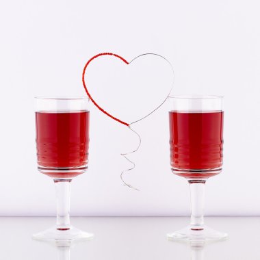 içecekler arasında kalp