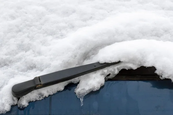 雪刮水器 免版税图库照片