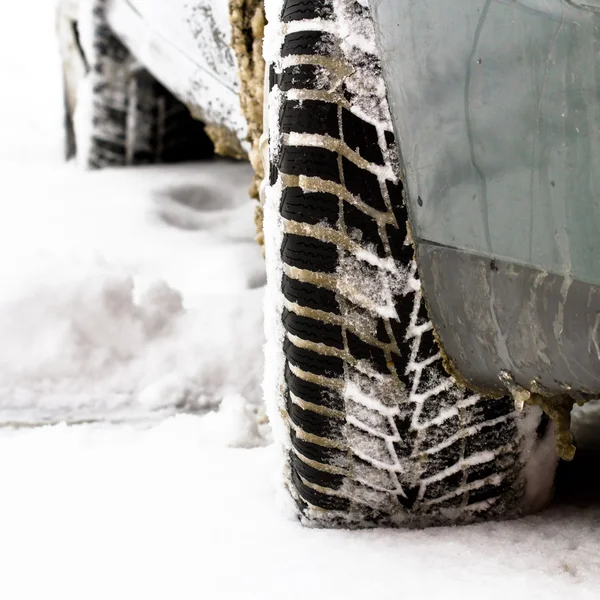 Winterreifen Stockbild