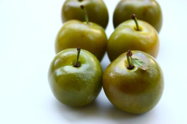 集团的 greengages — 图库照片