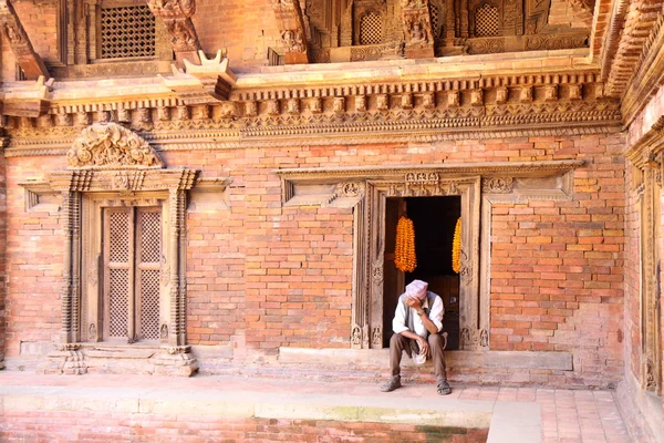Świątynia z kathmandu — Zdjęcie stockowe