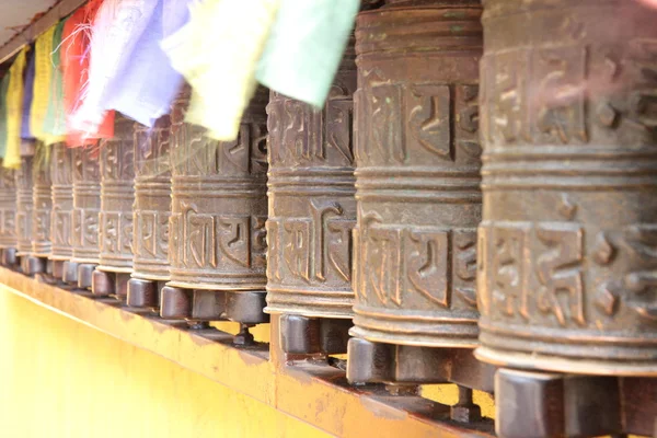 Rodillos de oración — Foto de Stock