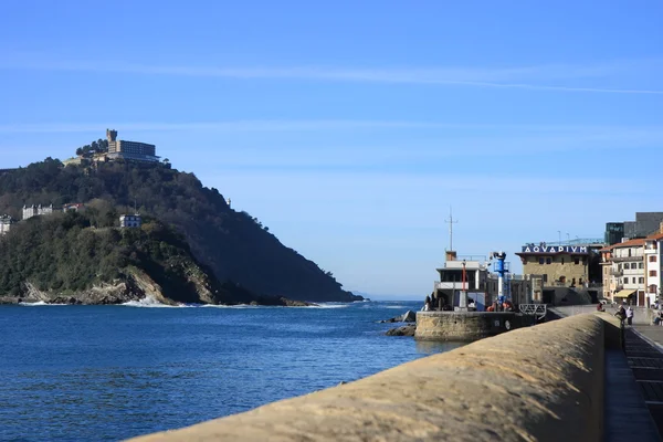 San sebastian hamnen — Stockfoto