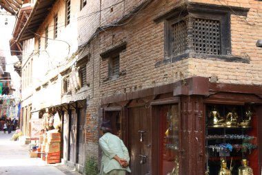 bir sokak Kathmandu