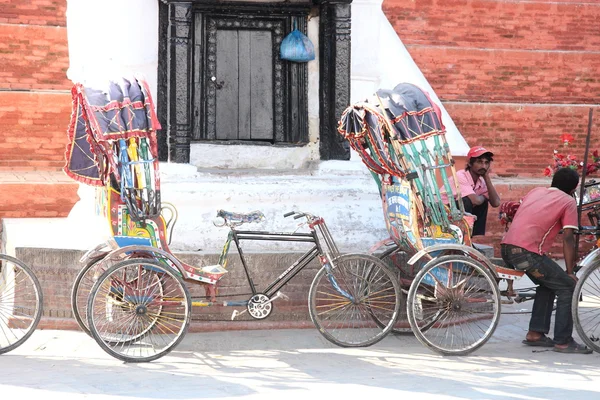 Toeristische voertuig in nepal — Stockfoto