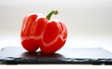 One red pepper clipart