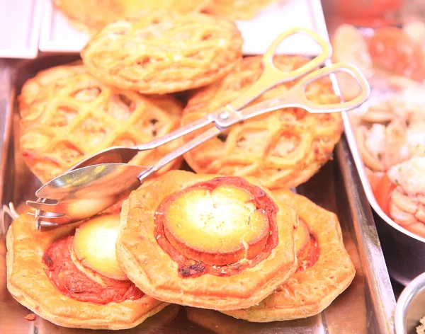 Pastel con queso — Foto de Stock