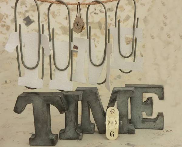 Χρόνο με ρολόγια — Φωτογραφία Αρχείου