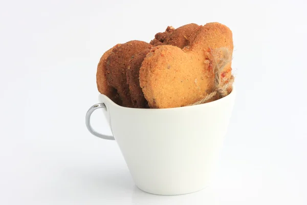 Cookies in pot — Stock Photo, Image