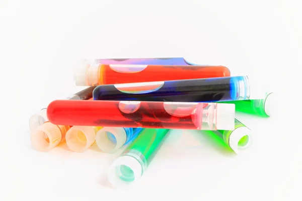 Pile of test tubes — Stock Photo, Image