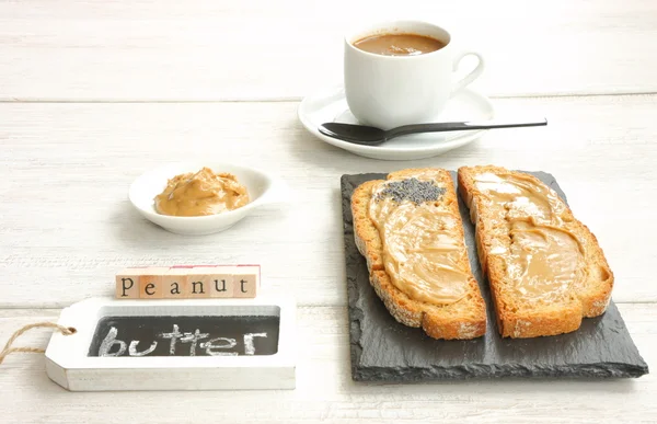 Still life with peanut butter — Stock Photo, Image